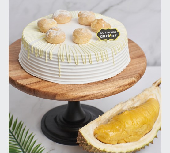 Majestic Musang King Durian Cake by Li Ting Tan