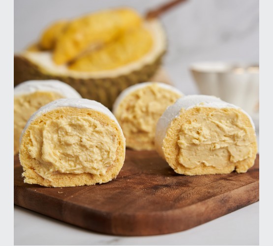 Premium Durian Swiss Roll (Double Slice)